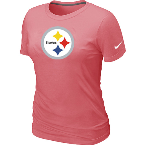 Nike Pittsburgh Steelers Women's Legend Logo Dri-FIT NFL T-Shirt - Pink